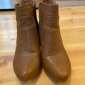 Brown booties